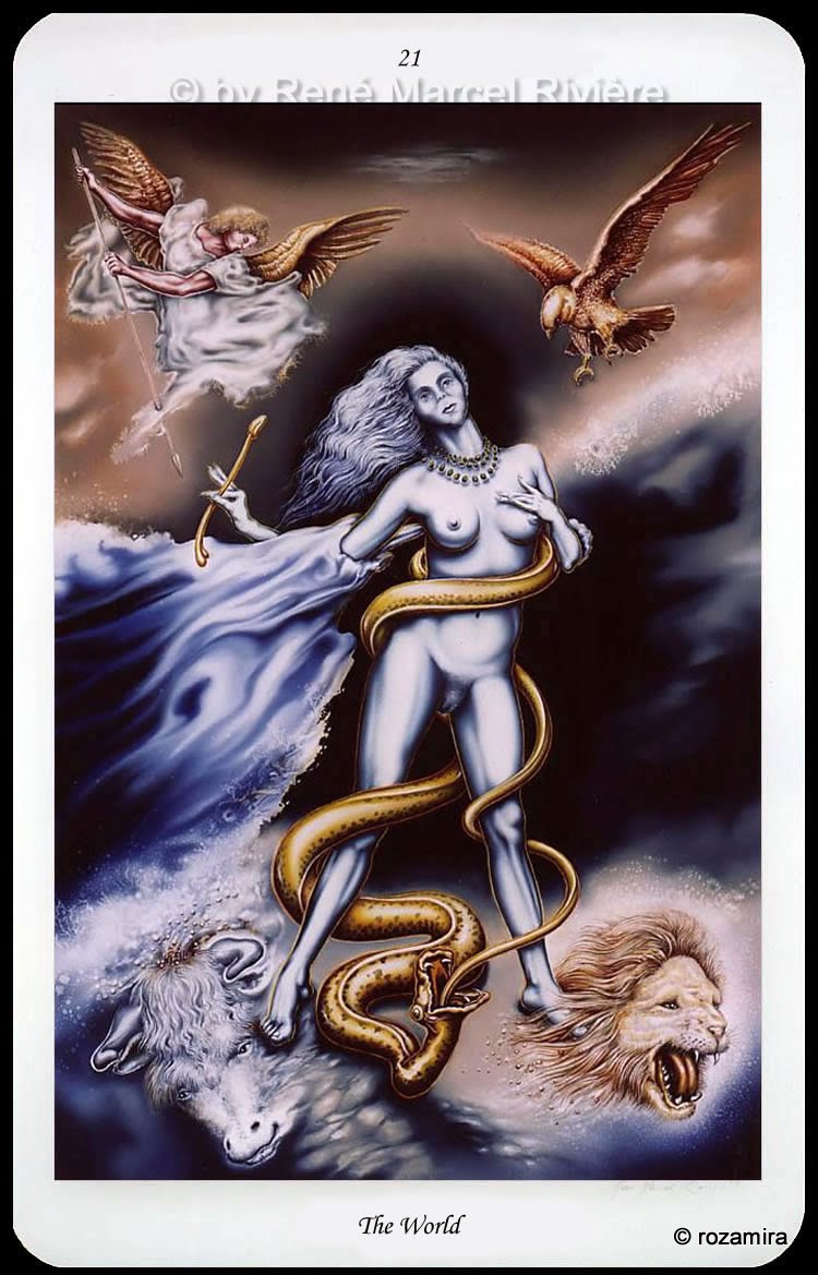 Erotischen Tarot René Marcel